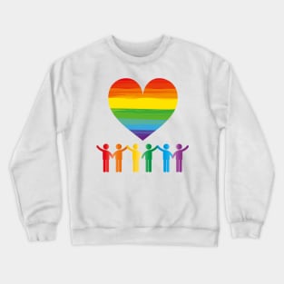 Happy Pride 4 Crewneck Sweatshirt